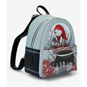 NEW!‎ Loungefly Disney Nightmare Before Christmas Sally Cauldron Backpack